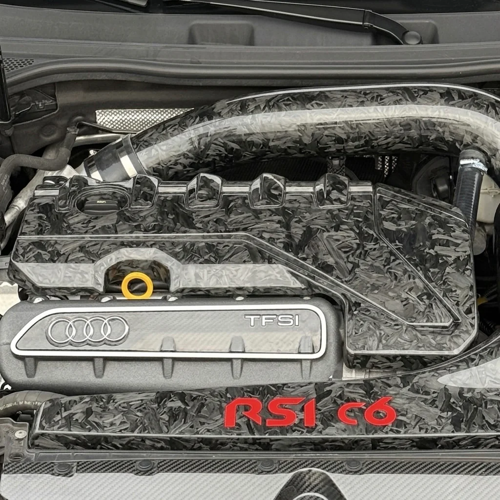 Engine Bay kit in Forged Carbon Fiber -  AUDI RS3 8V and 8Y