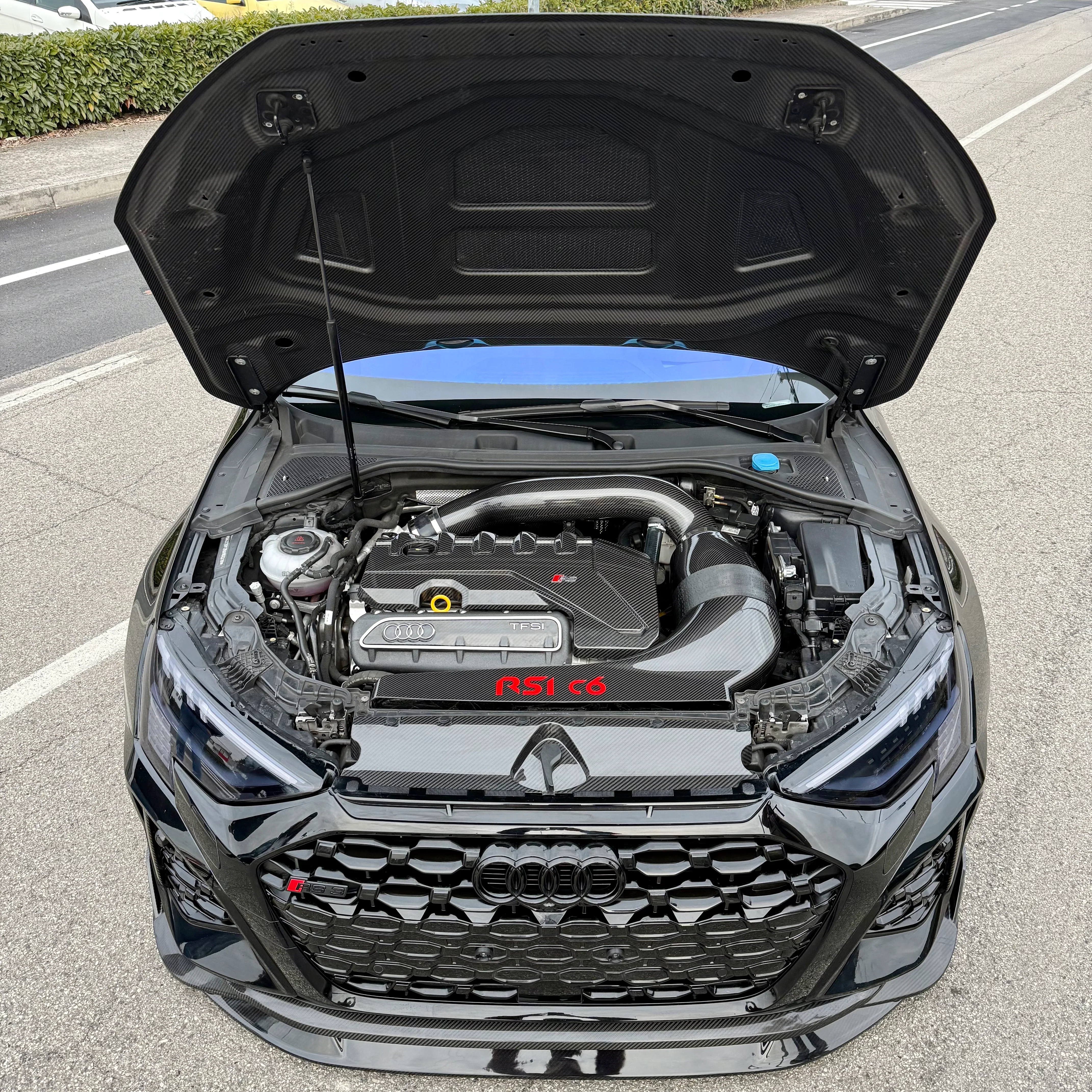 Engine Bay kit in Carbon Fiber -  AUDI RS3 8V and 8Y